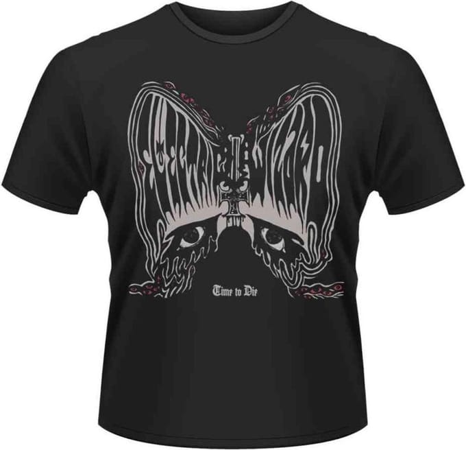 Electric Wizard Heren Tshirt -S- Time To Die Zwart