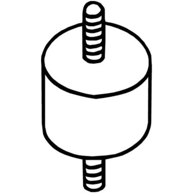 Rubberstrip, uitlaatsysteem BOSAL 255-517