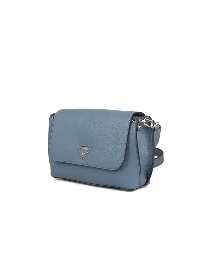 GUESS Schoudertas Meridian Flap Crossbody Bag Slate Blauw