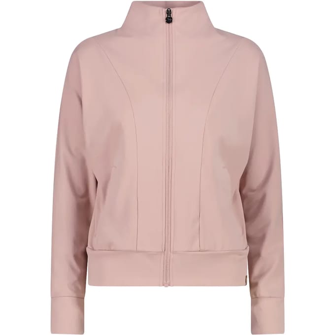 Dames sweatshirts met halve rits en hoge kraag CMP