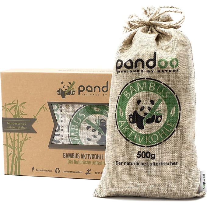 Luchtverfrisser - Bamboe & Houtskool - 500 gram                        - 1 x 500 gram