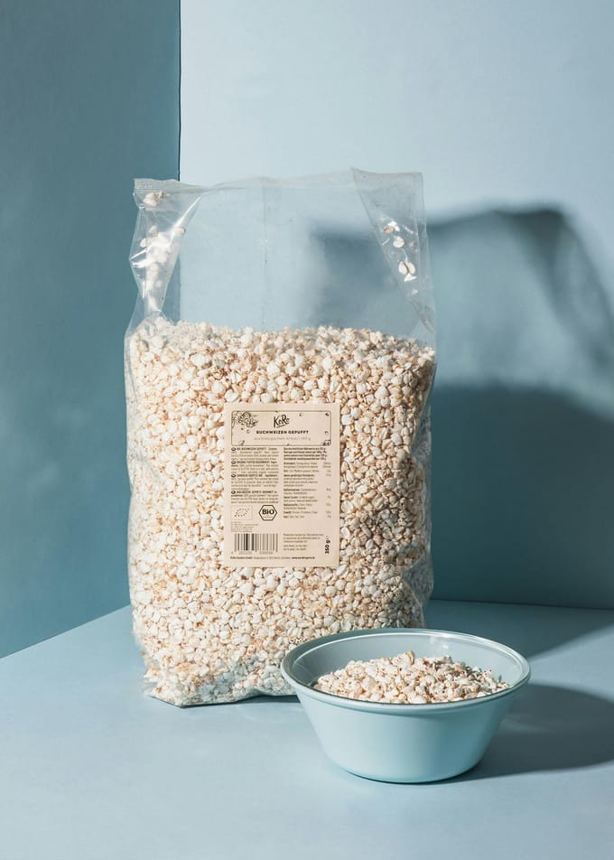 Bio gepofte boekweit 350 g