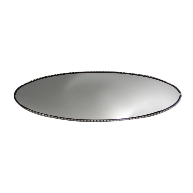 Voor BMW E46 M3 E39 M5 Ovale Achteruitkijkspiegel Auto Dimmen Vervanging Glas Cel gray