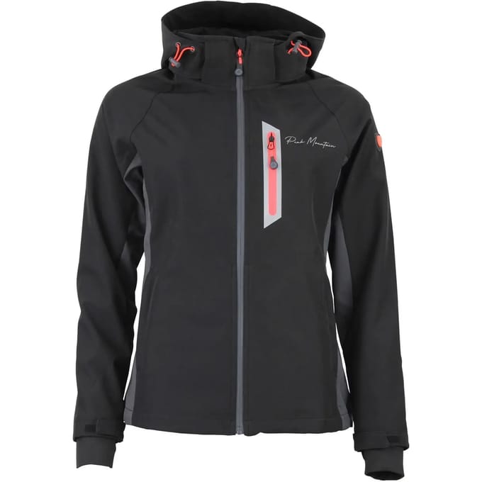 Dames mesh jack met rits Peak Mountain Softshell