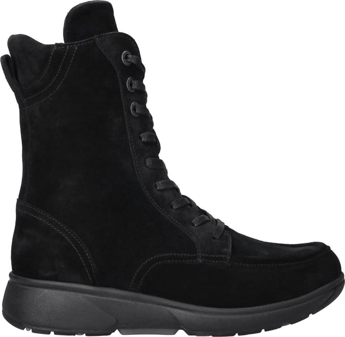 Xsensible Emilia Stretchwalker Veterboots - Dames - Zwart - Maat:43