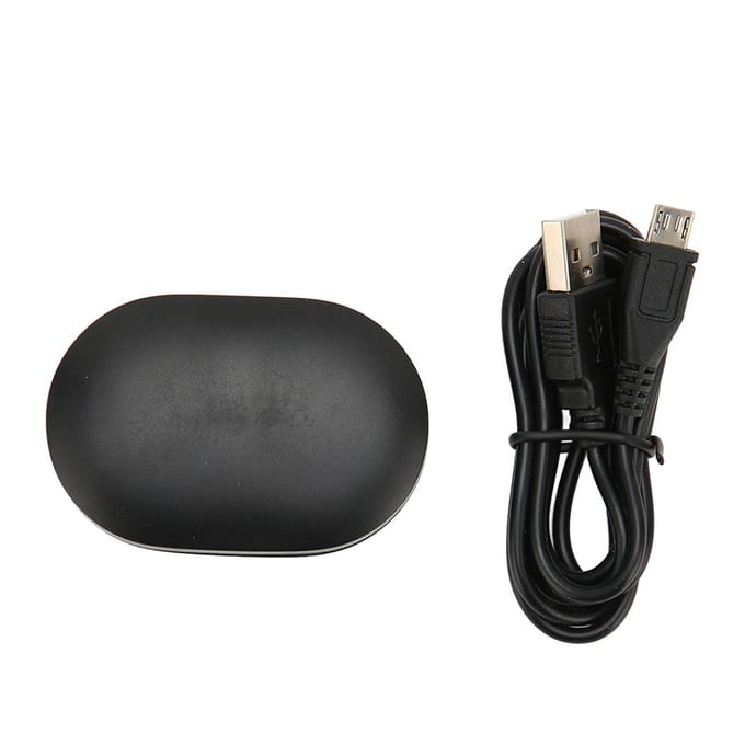 Bekabelde Oplaadcase Vervanging USB Opladen Oordopjes Oplaadcase voor Redmi AirDots 2 Zwart gray