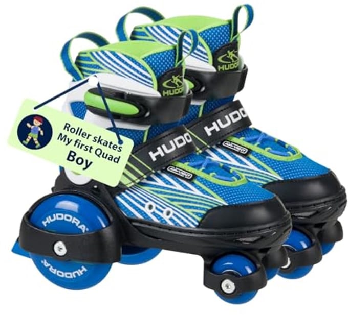 My First Quad Roller Skates Size 26-33 - Perfect for Kids