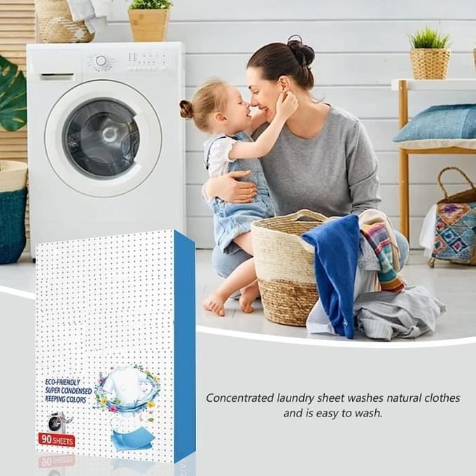 9000pcs Comprimés de capsules de détergent feuille de la bande de taches de linge pour voyages à domicile Multicolore LESSIVE