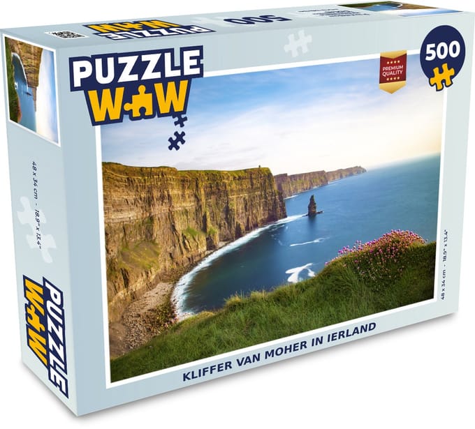 Puzzel Kliffer van Moher in Ierland - Legpuzzel - Puzzel 500 stukjes