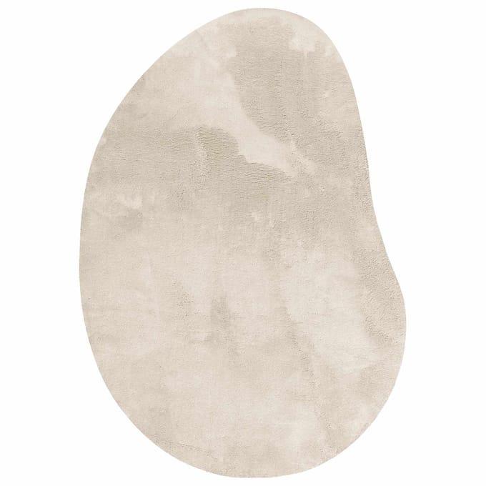 vidaXL - Tapijt - HUARTE - Beige - 100 - x - 200 - cm - Polyester