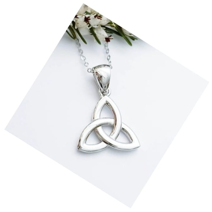 Hetty'S - Keltische knoop - van 925 zilver- Collier van 42 cm