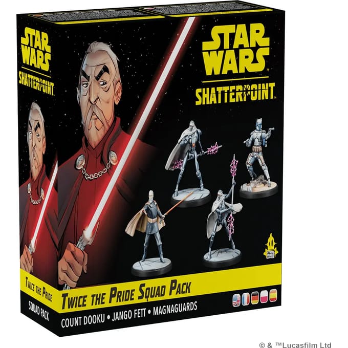 Figurine Atomic Mass Games Star Wars - Shatterpoint : Plus Dure Sera la Chute