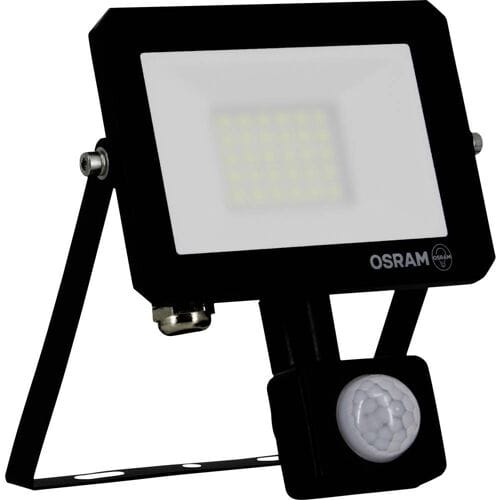 OSRAM HOMELIGHTING FLOODLIGHT LUX SENSOR 20W 865 BLACK 4099854489600 LED-schijnwerper 20.00 W Lichtkleur (naam): Daglichtwit