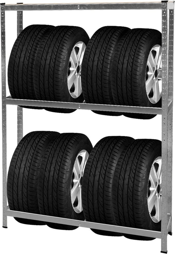 Bandenrek 180x120x40cm gegalvaniseerd 795kg