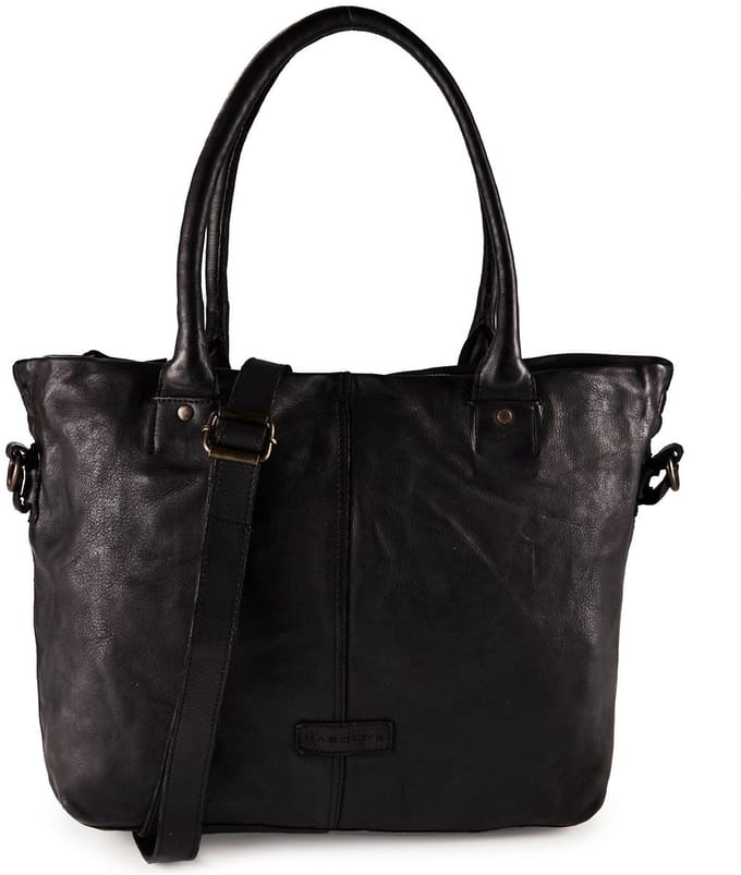 HAROLD'S shopper schoudertas Submarine Shopper Black zwart