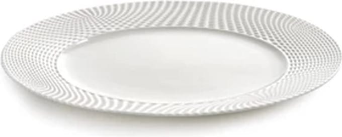 Serax Ann Van Hoey Nido plat bord D24cm bone china wit