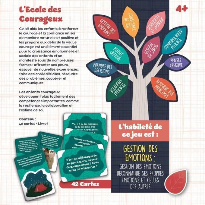 Lisciani - life skills - être courageux - Fr