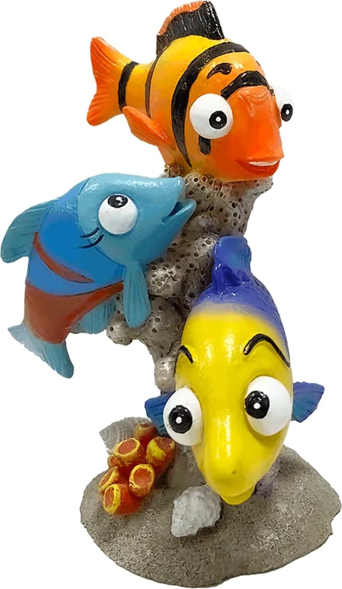 Superfish aquariumdecoratie weird waters 3 Best Fish 6 x 12 x 6 cm