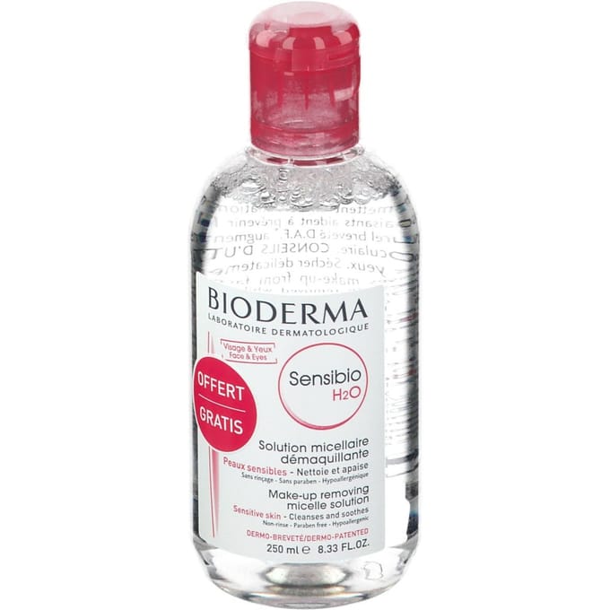 Bioderma Sensibio H2O Micellar Water for Sensitive Skin Prone to Rosacea 250ml
