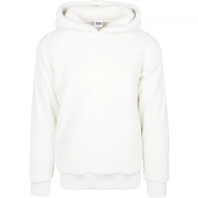 Urban Classics - Sherpa Hoodie/trui - L - Creme