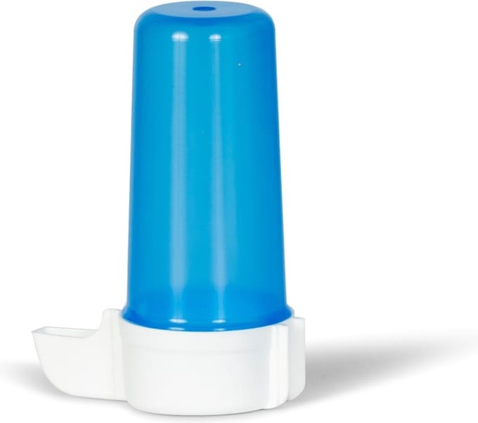 Drinkfontein 200 cc blauw flexibel - Drinkfonteinen - Benodigdheden - Servies