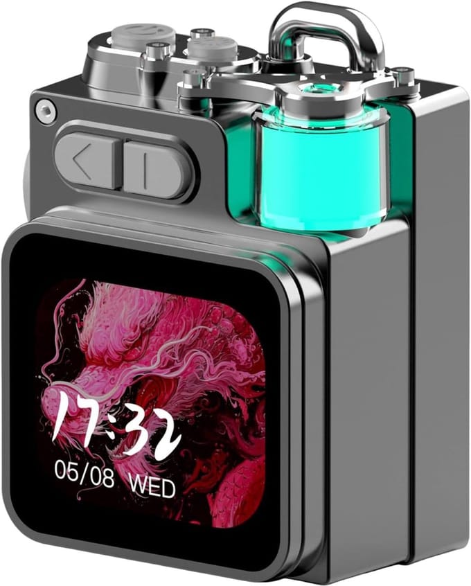Draadloze Speaker - Touchscreen Luidspreker - Thuis Entertainment - BT 5.4 Technologie - 11 x 9 x 7 cm
