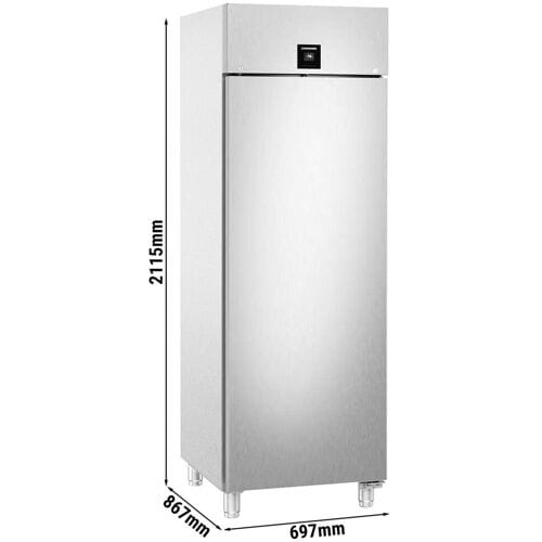Liebherr Vrieskast RVS PERFORMANCE - 597 liter - GN 2/1 - RVS interieur - 1 deur