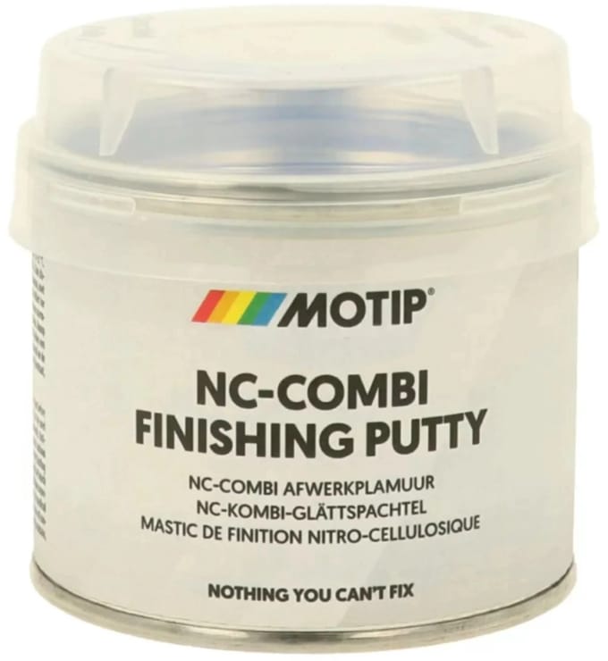 Motip afwerkplamuur - NC-Combi finishing putty - 250 gram