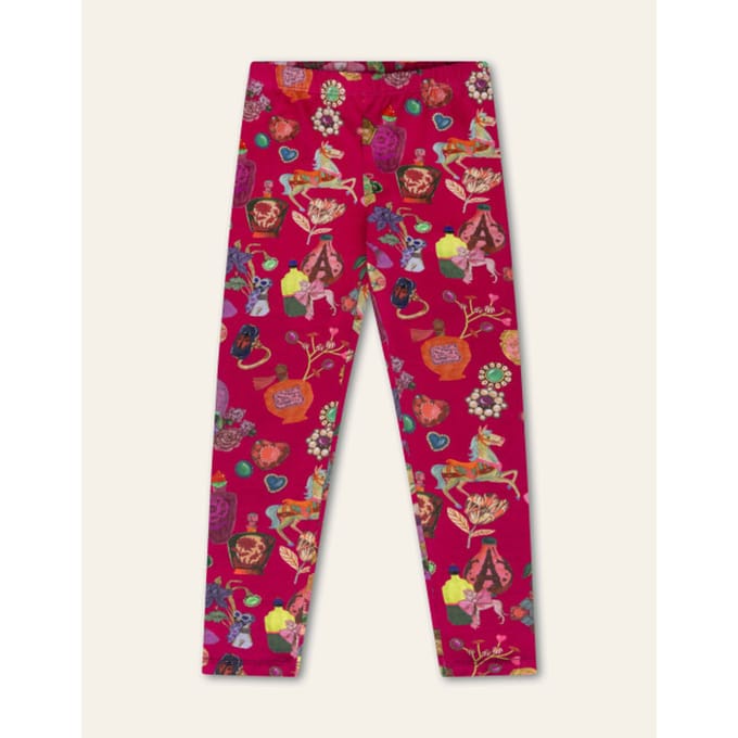 Oilily Peppy Legging- maat104/4yr Bougainville