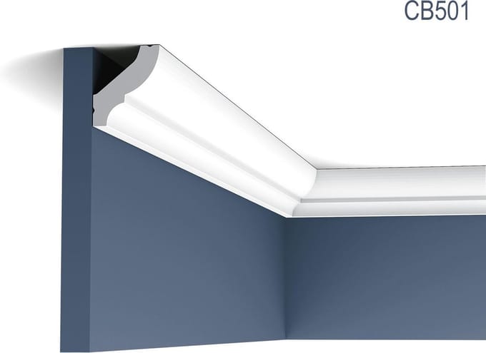 Kroonlijst Origineel Orac Decor CB501 BASIXX Plafondlijst Sierlijst 2 m