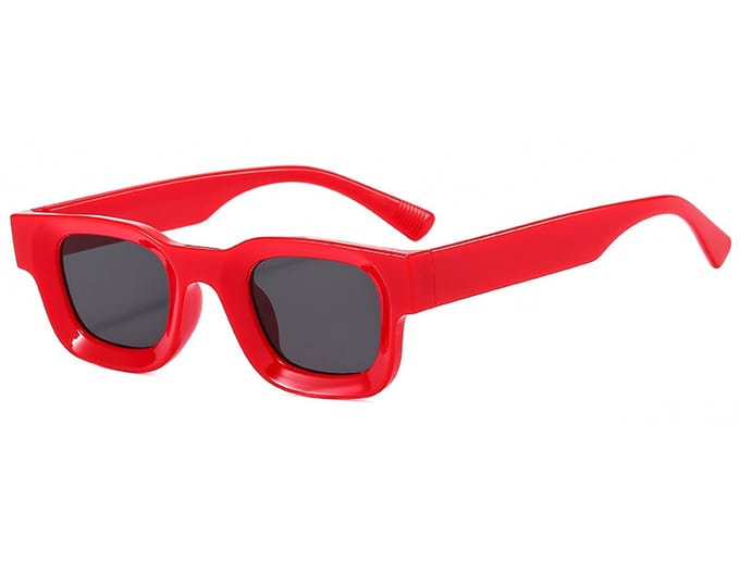 Festival Zonnebril - Rood - 2024 - Festival bril - Techno - Rave glasses