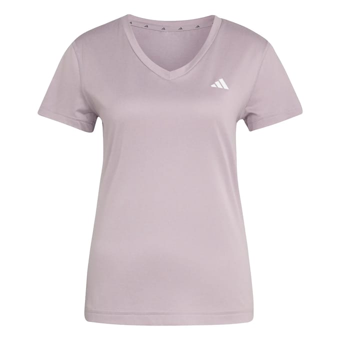 Dames-T-shirt adidas Workout Essentials V-Neck