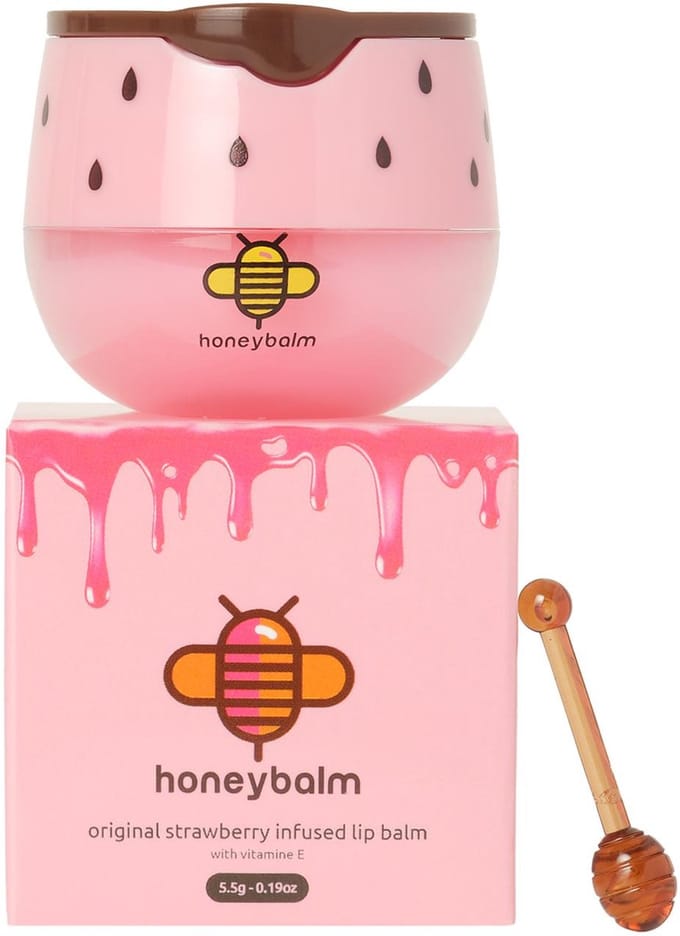 Honeybalm Strawberry Lipbalm - 6,5 gram