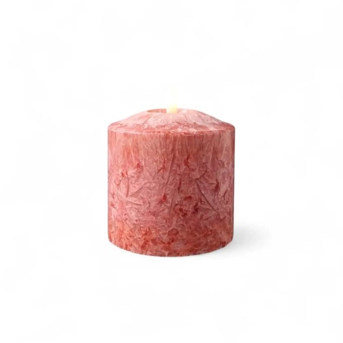 Mansion atmosphere Ledkaars Marble rood – 10x10cm