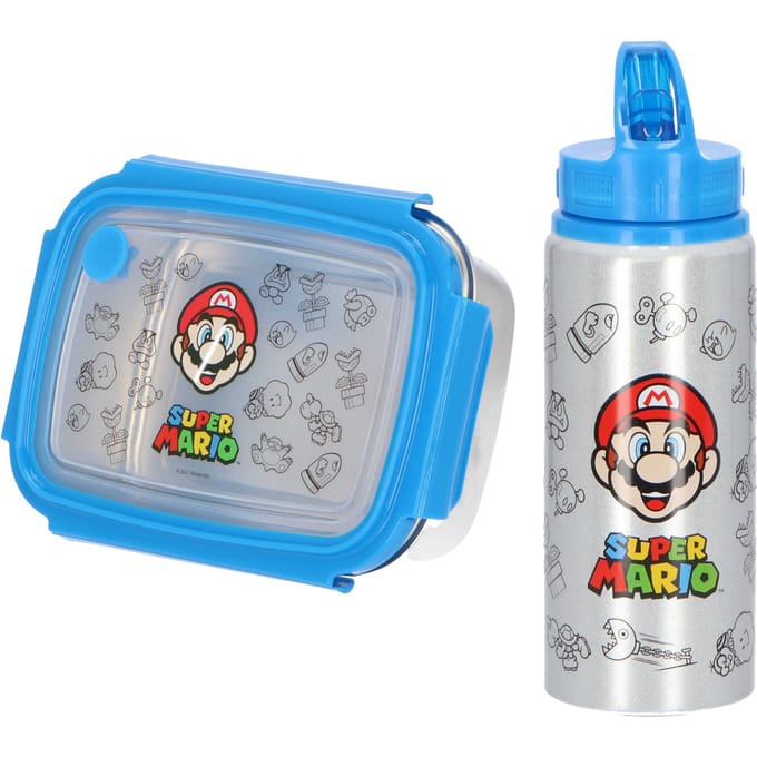 Super Mario Aluminium Lunchset