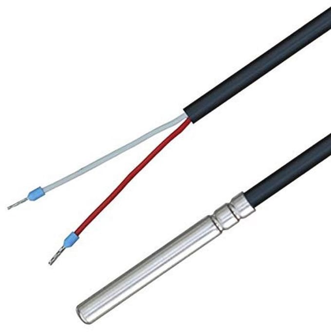 Temperatuursensor met PVC-leiding - NTC 10 KOHM, tot 105 °C, 10 meter