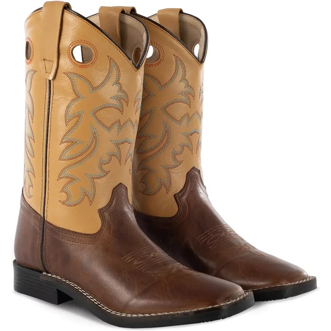 Kinder cowboyboots met vierkante neus Pool's