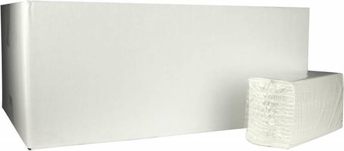 Handdoeken | Wit | 3040 st. | 2 lgs. | 31 x 22,5 cm. | Hygiëne Papier
