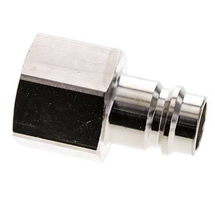Vernikkeld Messing DN 19 Luchtkoppeling Insteeknippel G 1 inch Binnendraad - CLP19-F-BN-100