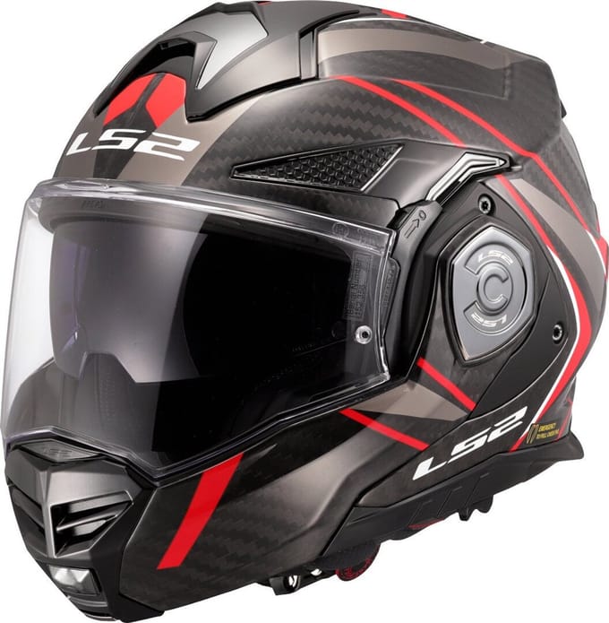 LS2 FF901 Advant X C Future II Rood 06 Systeemhelm - Maat XL - Helm