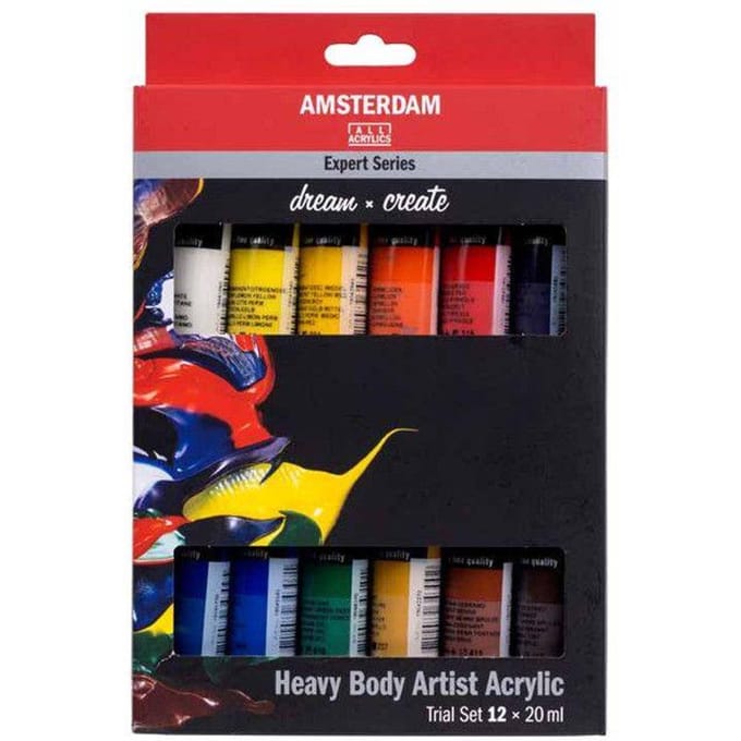 Amsterdam Expert Series acrylverf proefset | 12 x 20 ml