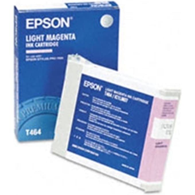 Epson T464 inktcartridge licht magenta (origineel)