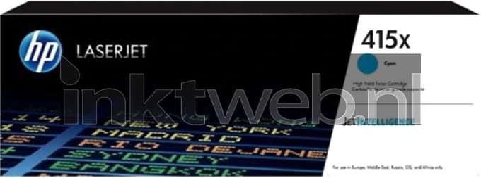 HP 415X cyaan (Origineel Hoge Capaciteit)