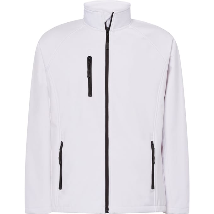 JHK Heren Soft Shell-jasje (Wit)