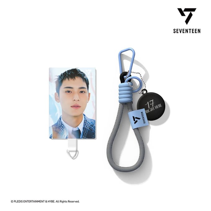 SEVENTEEN PhoneTap Mobiele Telefoon Strap 3D Stereoscopisch Lenticulair 17 IS HIER