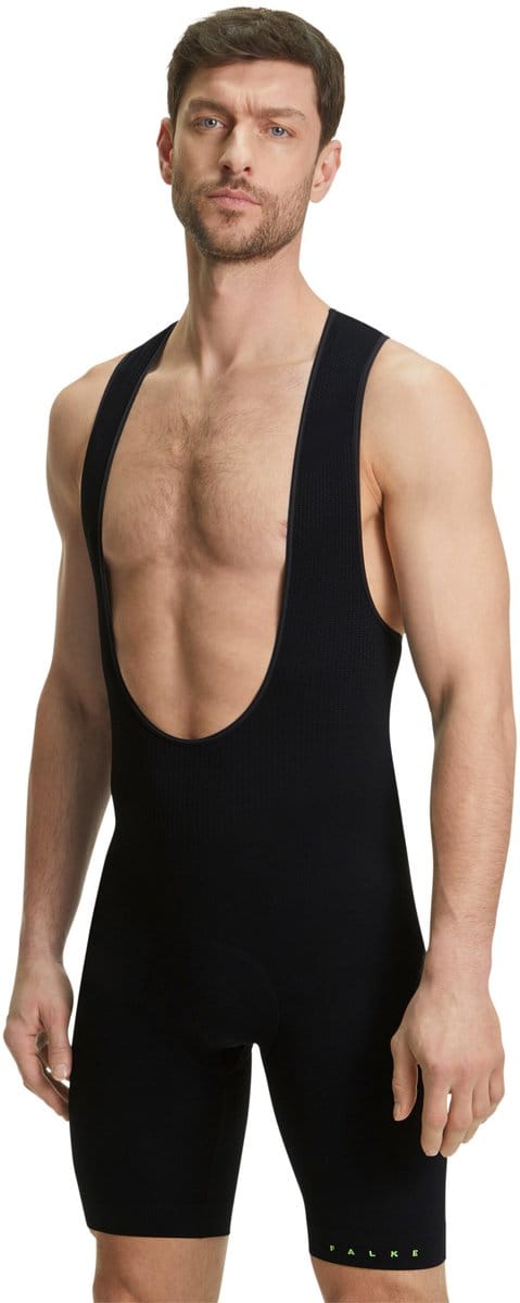 Herren Biking Bib Seamless vochtregulerend functioneel broek heren black - maat 3000