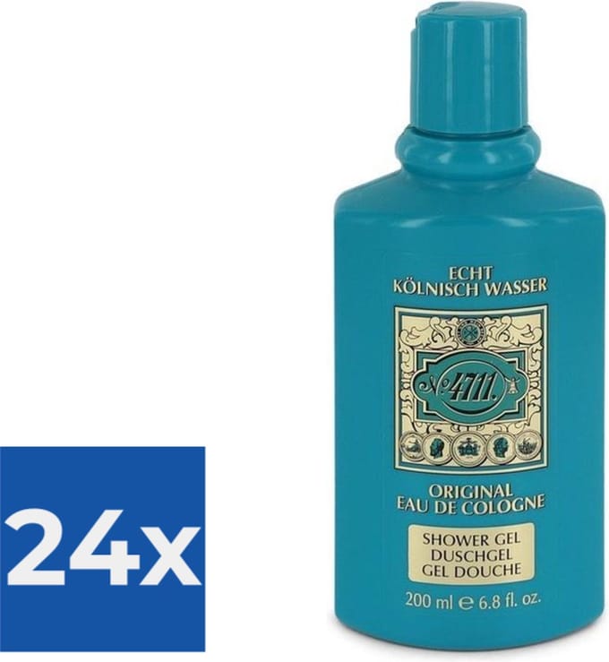 4711 - 200 ml - Bad- & Douchegel - Voordeelverpakking 24 stuks