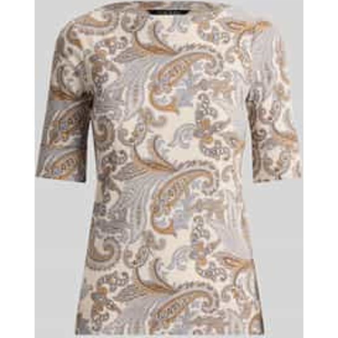regular fit T-shirt van katoenmix