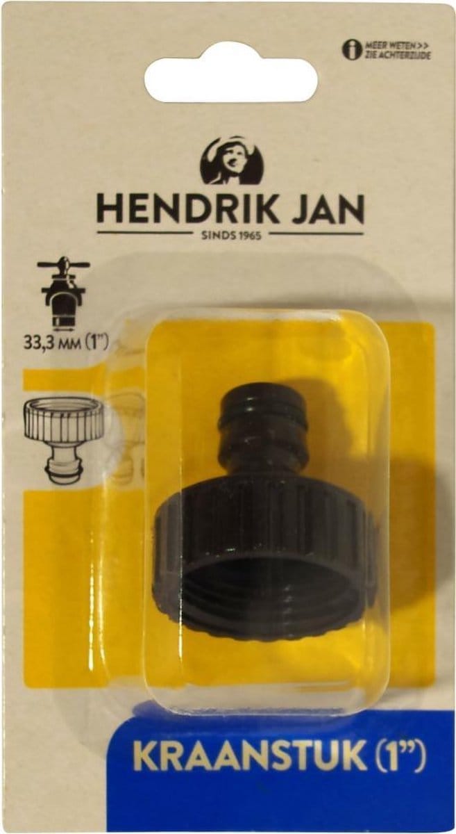 Hendrik Jan - Kraanstuk - 1 33,3 mm - 3/4 26,5 mm