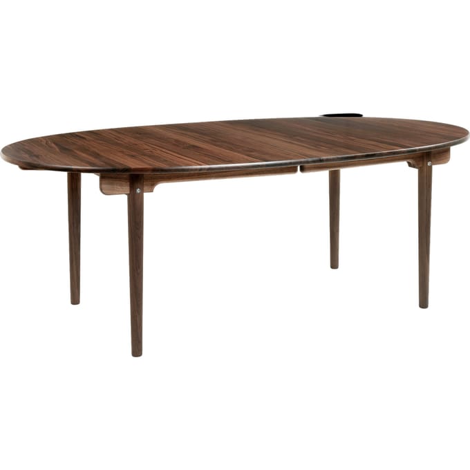 Carl Hansen & Søn CH338 Eettafel - eiken/ walnoot geolied